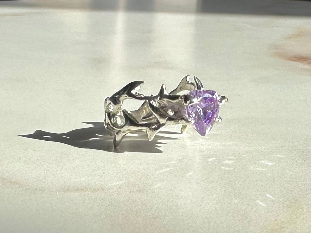 TH cubic zirconia ring