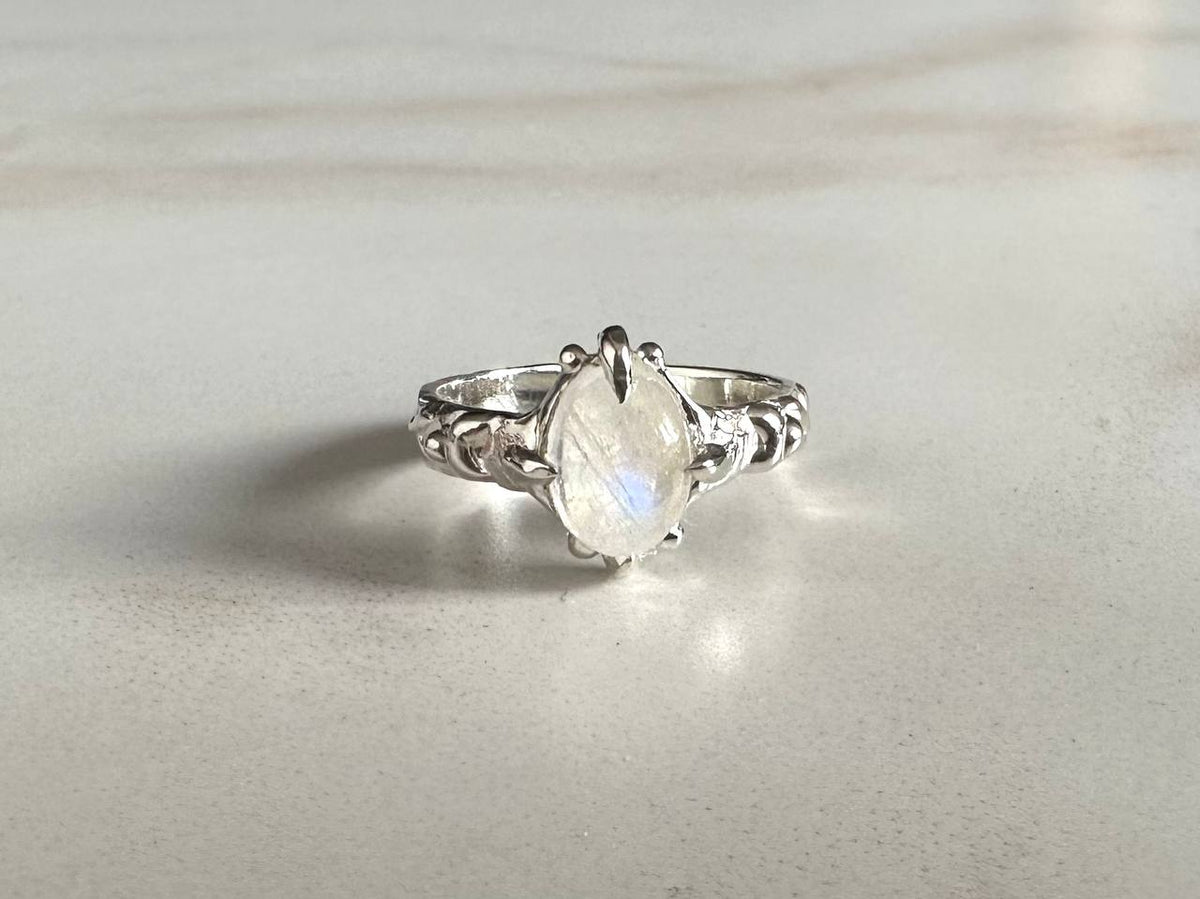 Moonstone ring