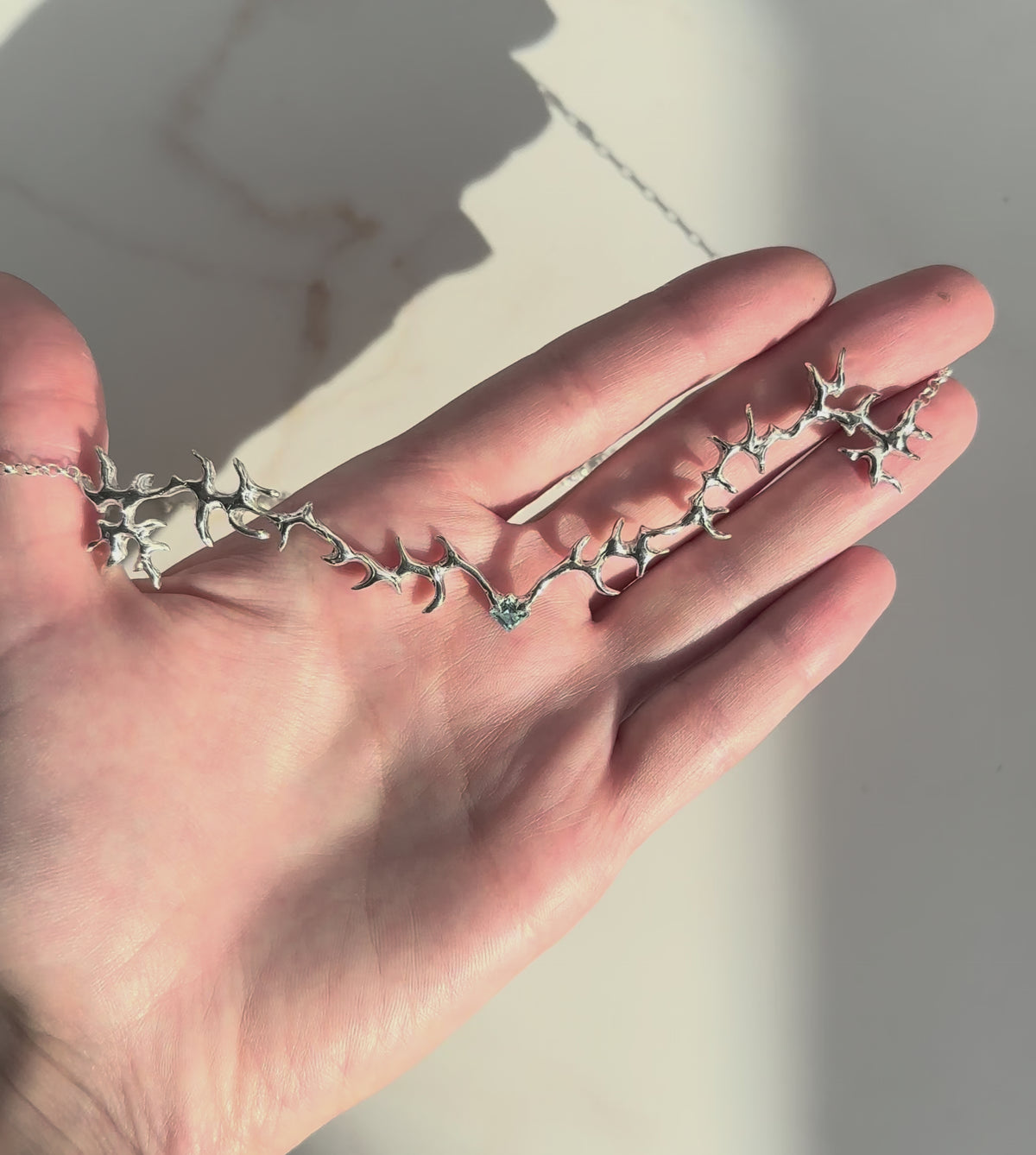 Topaz necklace
