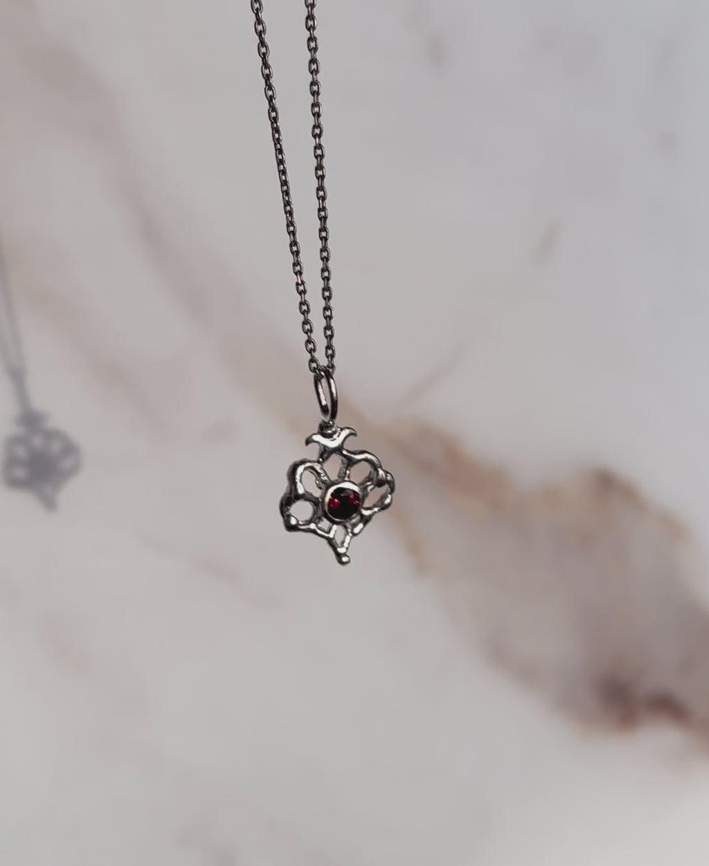 Garnet pendant